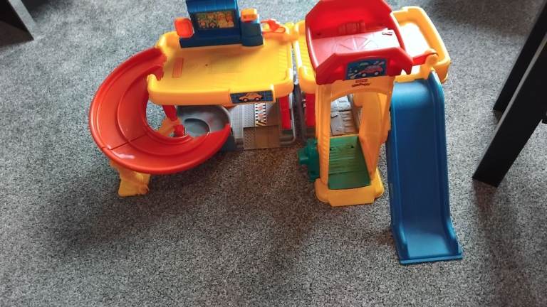 Toy Garage Car Track 