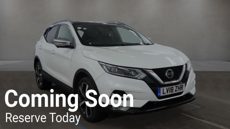 2018 Nissan Qashqai 1.2 DiG-T Tekna+ 5dr Xtronic SUV Automatic