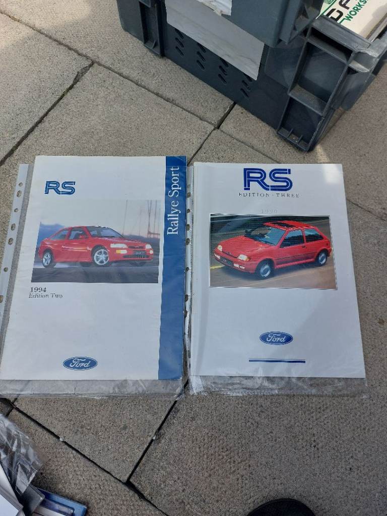 Ford RS Rallye Sport Brochures - Fiesta & Escort