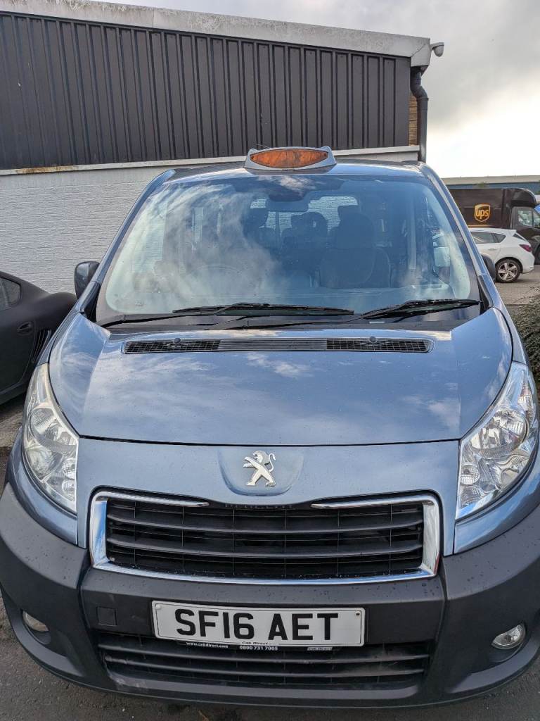 2016 Peugeot E7 Taxi - GLASGOW LEZ COMPLIANT (RETROFIT) - Fresh MOT (Sept 2027) - £2,500