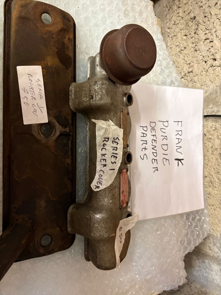 2 Land Rover series 1 rocker covers 