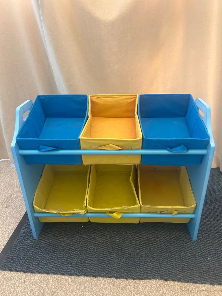Crayon Kids Storage Unit with Boxes