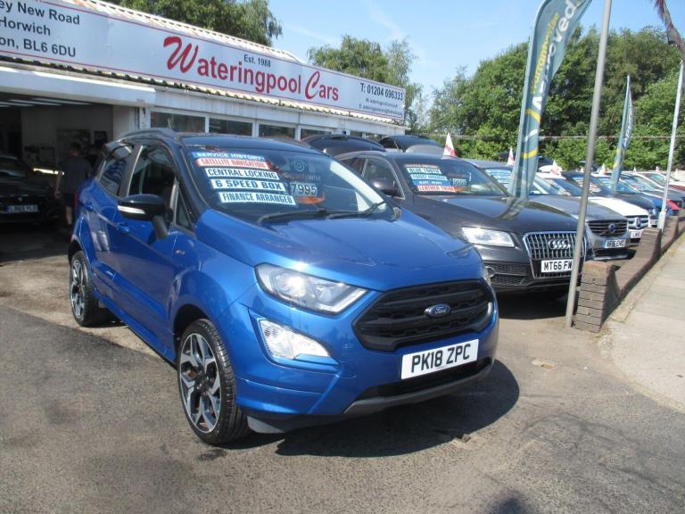 2018 Ford Ecosport 1.0T EcoBoost ST-Line Euro 6 (s/s) 5dr HATCHBACK Petrol Manual