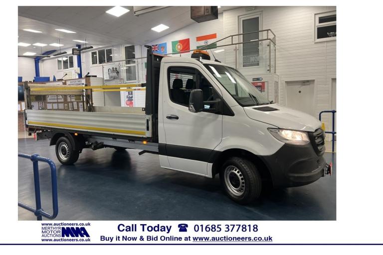 2021 Mercedes-Benz Sprinter PROGRESSIVE 2.0CDI 150PS RWD LWB DROPSIDE C/W DEL 500KG TAIL LIFT (EU...