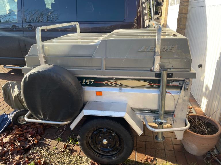 Erde 157 - Hardtop Tipping Trailer