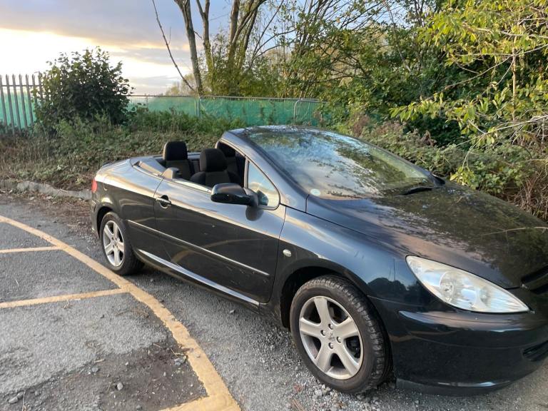 PEUGEOT 307 CC 2.0 CONVERTIBLE 05 REG 2 DOOR MOT MARCH 19TH 2026 GENUINE 54107 SERVICE HISTORY 