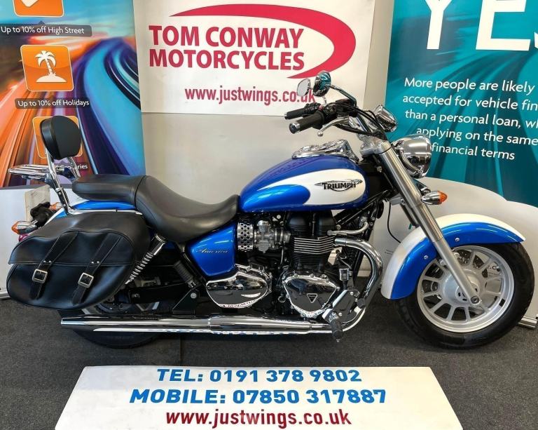 TRIUMPH AMERICA 865, 2012(12), 13,735 MILES, FSH, IMMACULATE CRUISER, £4695