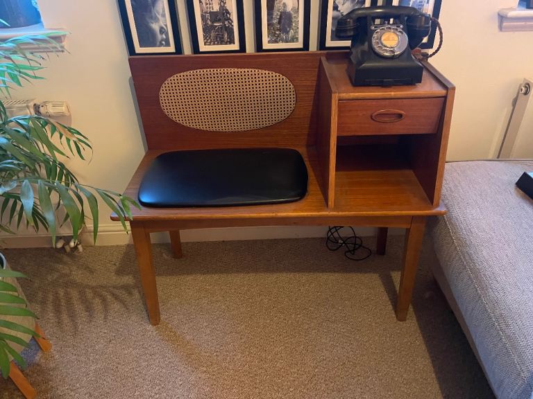 Mid Century phone table 
