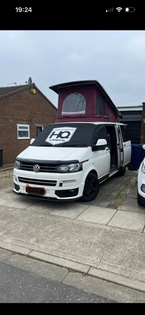 Vw transporter t5.1 6 seater kombi camper (read description) skyline pop top camper van
