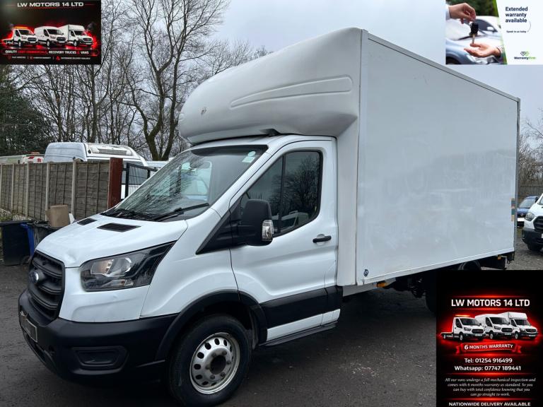 FORD TRANSIT 2.0 ECOBLUE 130BHP L3H1 LWB 13FT LUTON WITH TAIL LIFT 2021 71 REG