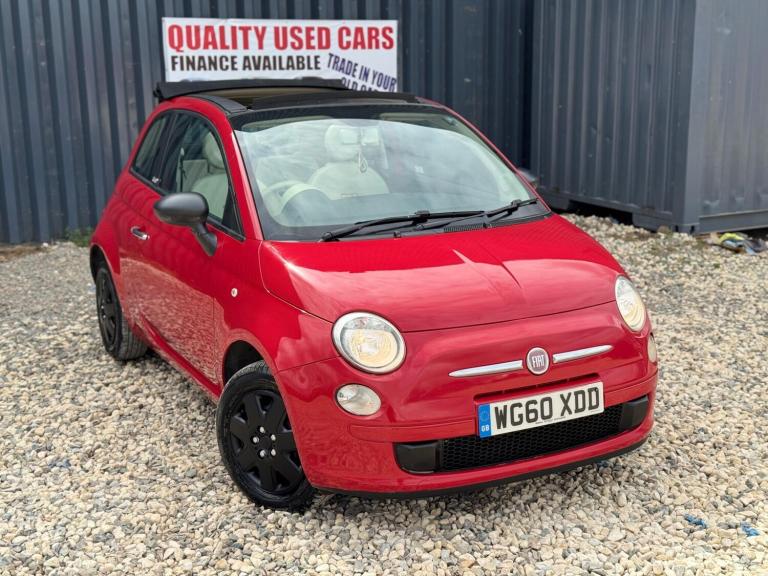 2011 Fiat 500 1.2 Pop 2dr [Start Stop] CONVERTIBLE PETROL Manual