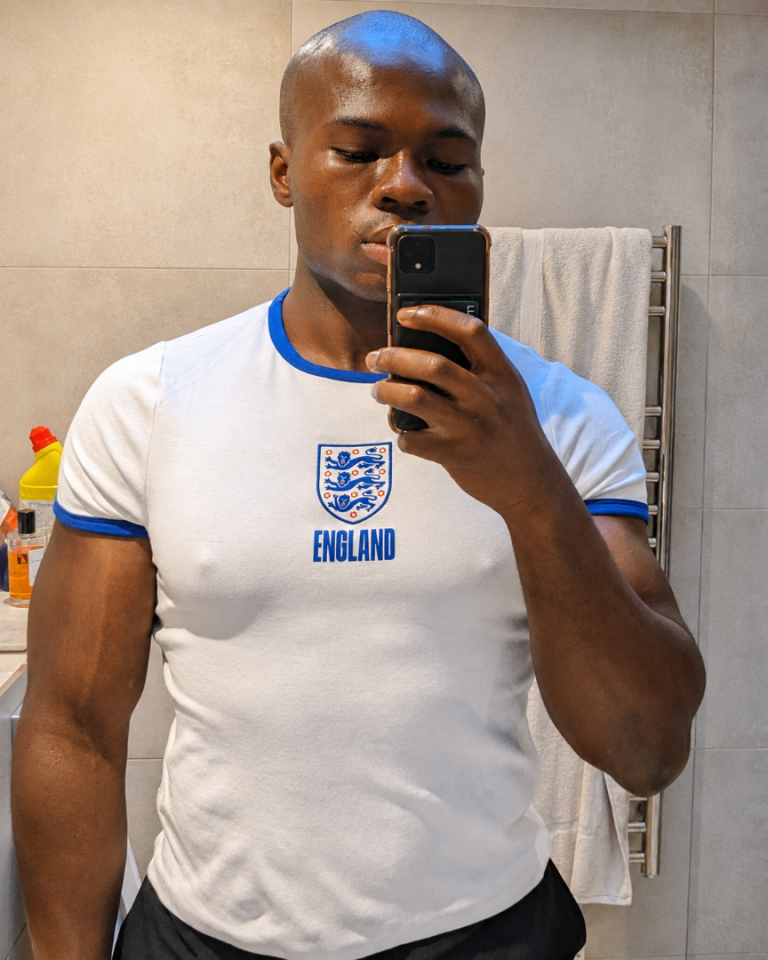 Brand New England Mens Football T-Shirt | World Cup 2026 Tee (M)