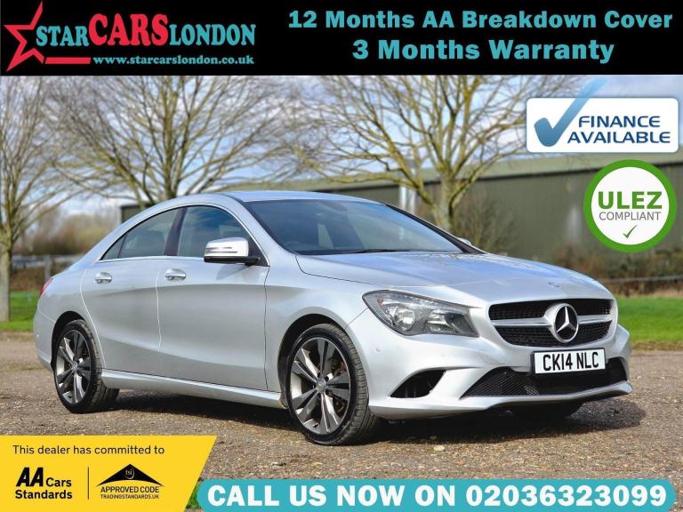 2014 Mercedes-Benz CLA 1.6 CLA180 Sport Coupe 7G-DCT Euro 6 (s/s) 4dr SALOON Pet