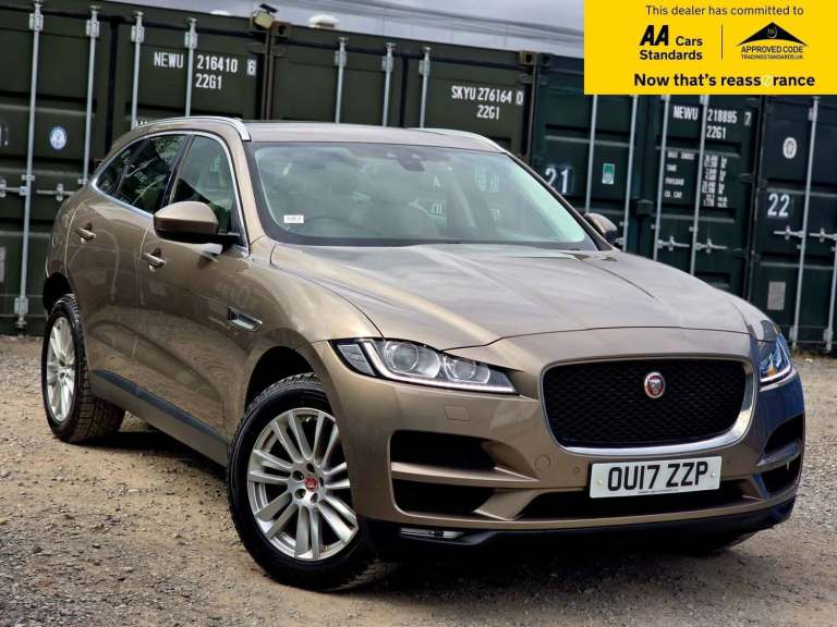 2017 Jaguar F-Pace 2.0 D180 Portfolio SUV 5dr Diesel Auto AWD Euro 6 (s/s) (180 ps) SUV Diesel Au...