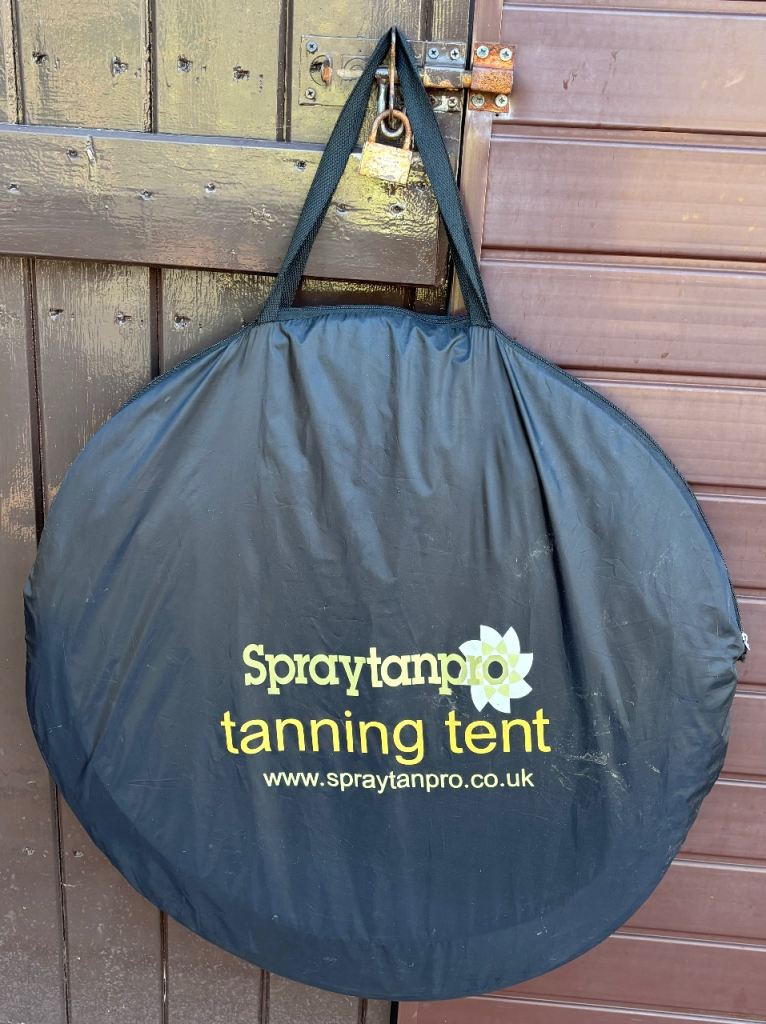 Spray Tan Pro Pop-Up Tanning Tent – Portable Folding Booth