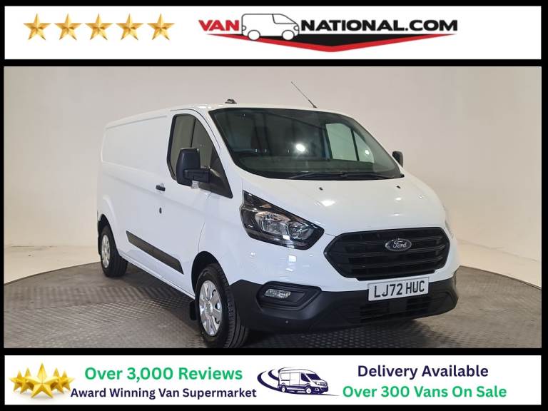 2023 Ford Transit Custom 2.0 300 ECOBLUE LEADER L2 H1 130 BHP LWB Panel Van Diesel Manual