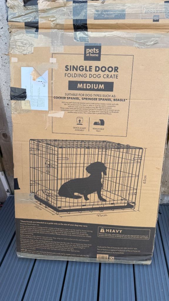 Pets at Home pet Crate Medium 