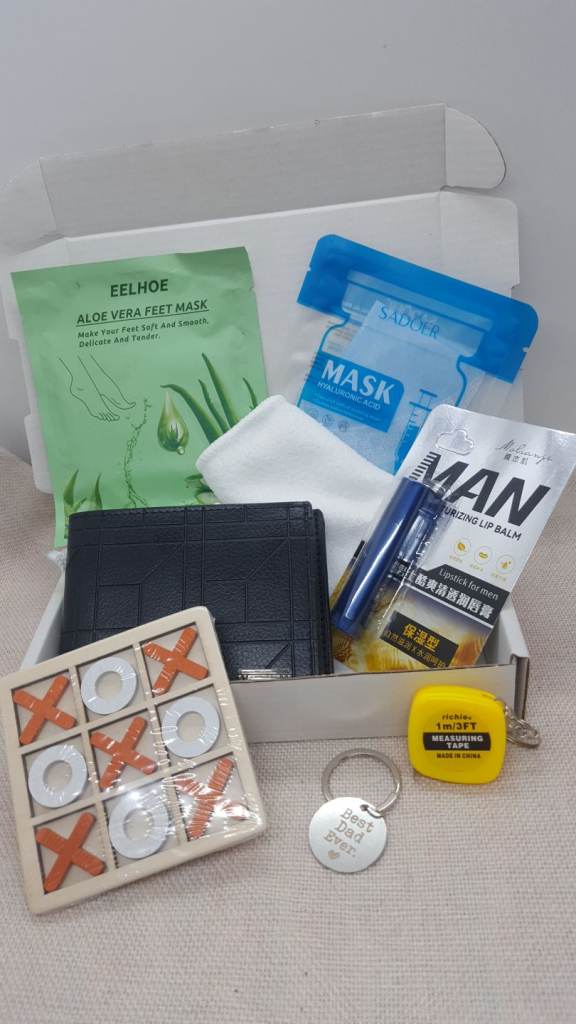Mens Self-Care Spa Pamper Hamper Gift Box Birthday Dad Thank-you Husband 