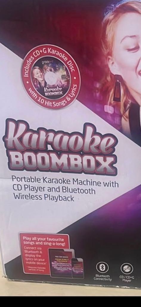 Karaoke Boombox 