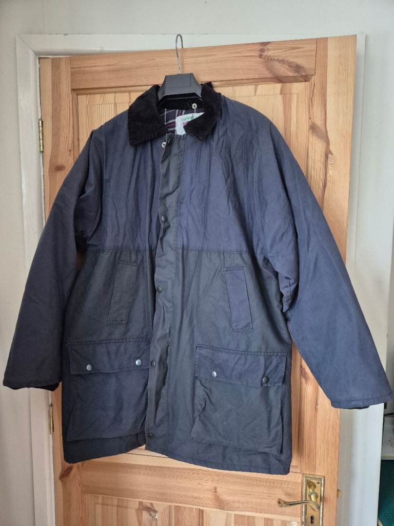 Mens Wax Coat - Large
