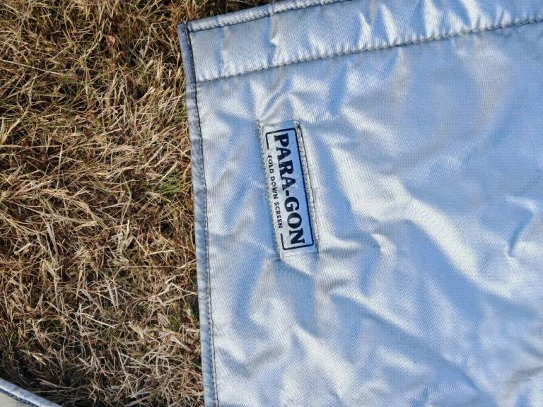 PARA-GON SILVER FOLD DOWN SCREEN 