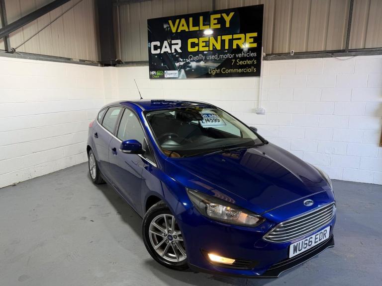 2016 Ford Focus 1.0T EcoBoost Zetec Euro 6 (s/s) 5dr HATCHBACK Petrol Manual