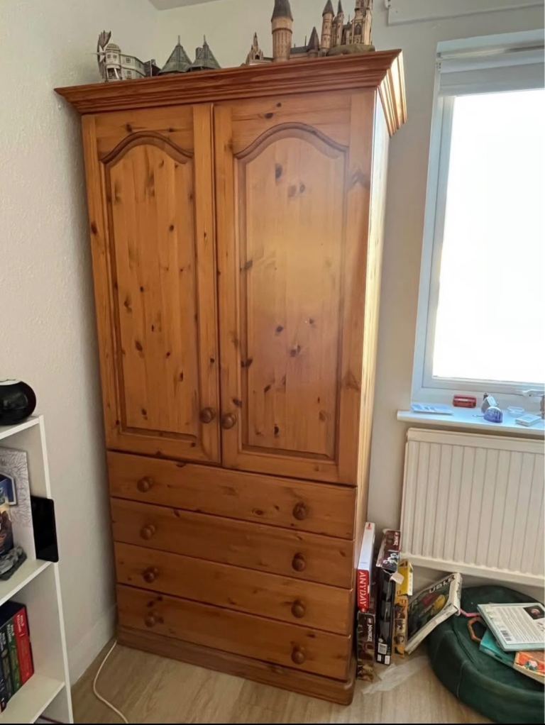 image for Pine wardrobe