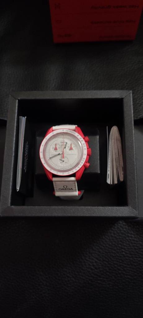 Swatch X omega watch mission to mars