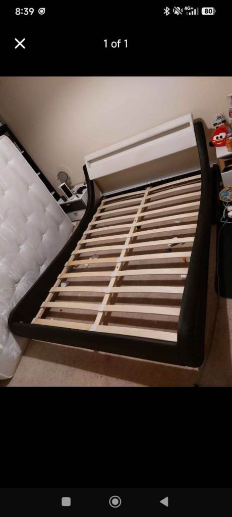 double bed frame