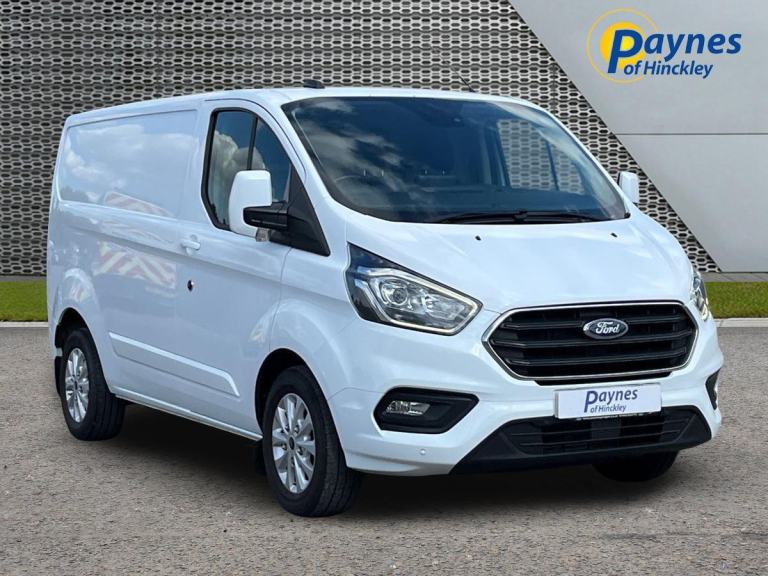 2022 Ford Transit Custom Limited 300 L1 H1 2.0L 130PS 6 Spd Frozen White LOW MLS