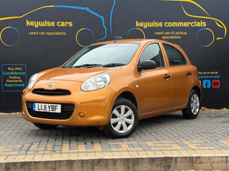 2011 Nissan Micra 1.2 Visia 5dr HATCHBACK PETROL Manual
