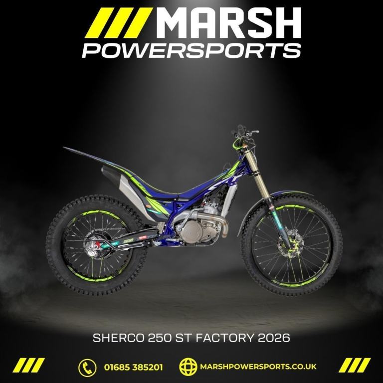 Sherco ST 250 Factory 2026 Model -Sherco Main Dealer - Reserve NOW!