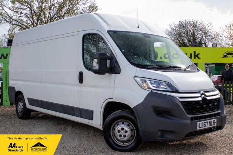 2017 Citroen Relay 2.0 Relay 35 L3H2 Enterprise Blue HDi Panel Van Diesel Manual