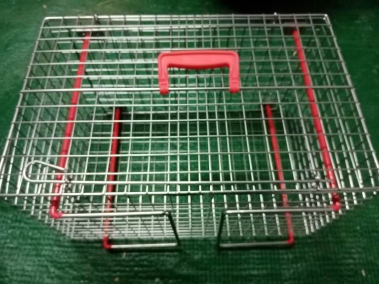 CAT CARRIER/RESTRAINER STAINLESS STEEL