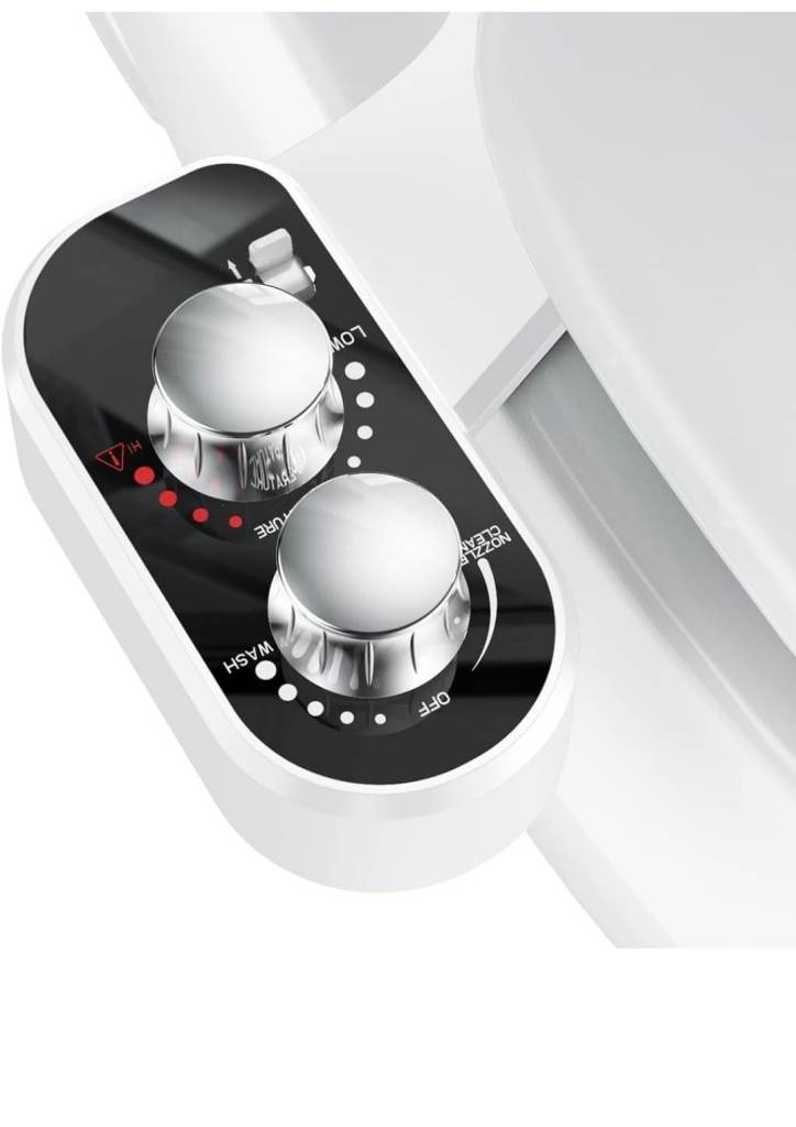 image for Hot and Cold Water Bidet Attachment for Toilet UK