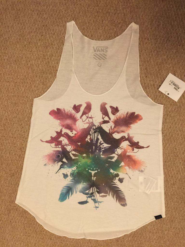 Women’s Vans Kaleidoscope Top  XS M L GREAT FOR THE SUMMER