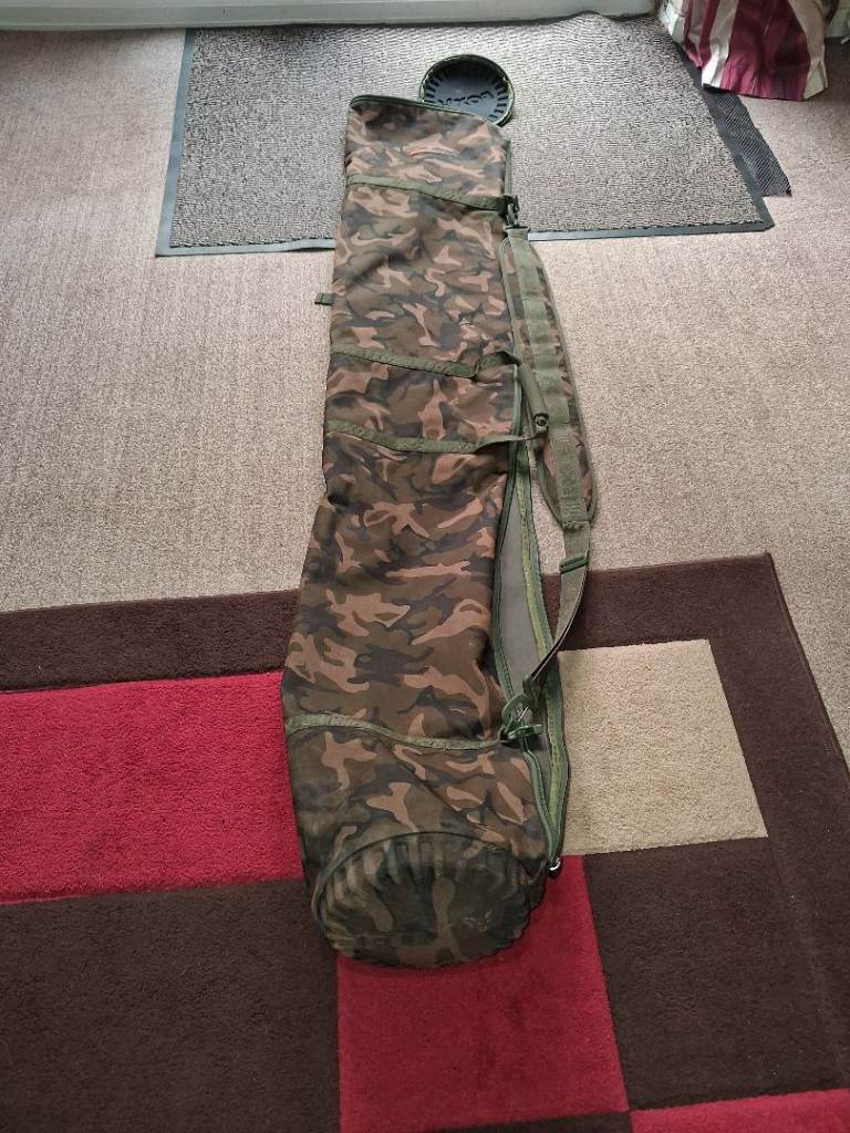 Fox camo supa brolly carry bag 