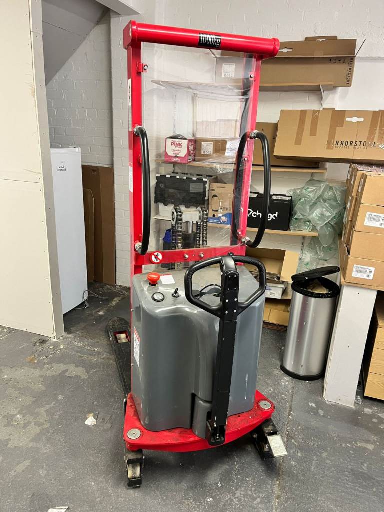Semi-Electric Stacker / Pallet Truck – Model SPM10 – 1000kg Capacity – For Sale