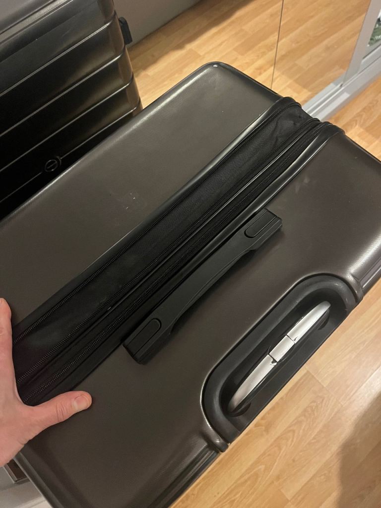 Travel suitcase used 