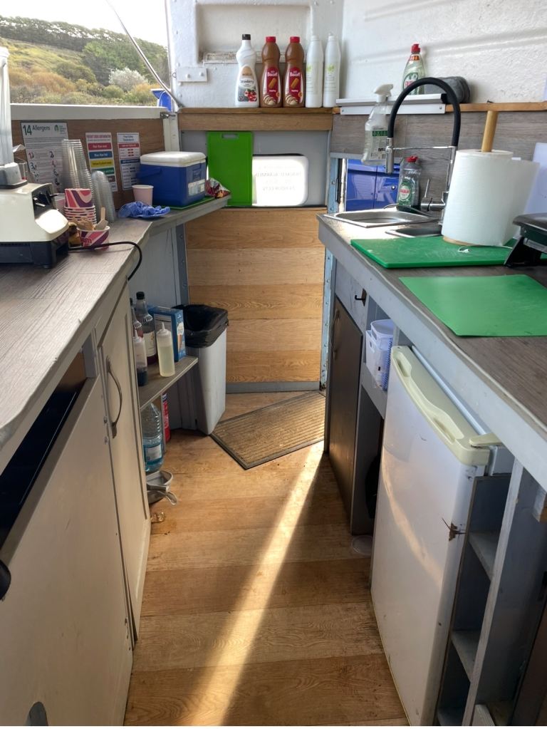 Fully converted Horsebox trailer with coffee machine/grinder