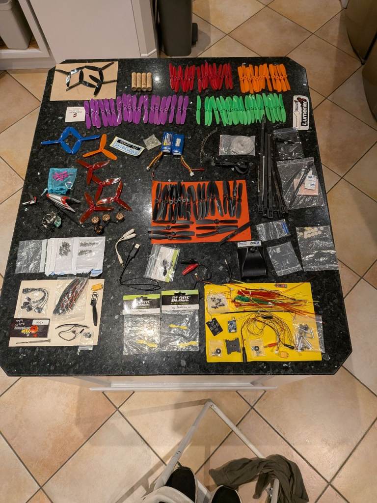 Job Lot Drone bits and pieces