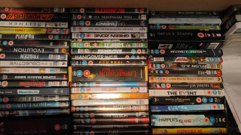 Large Bundle of over 100 DVDs and boxsets ideal for a car boot sale seller