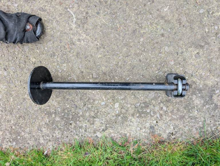 Pragmasis anti pinch pin super with the washer motorcycle security