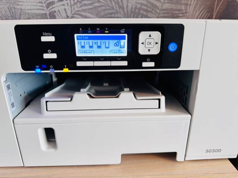 Sublimation set up Cricut mug press, Lollik tumbler press, Sawgrass printer, HTVRont Heat Press