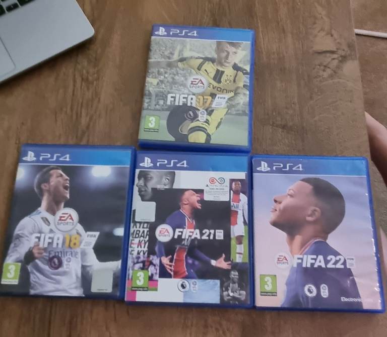 FIFA 17,20,21,22 Ps4 games
