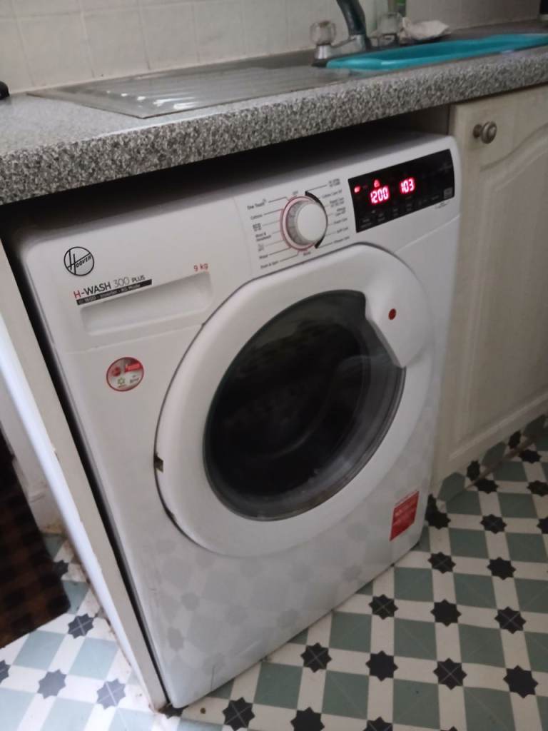 Hoover washing machine-due to house move-can deliver 