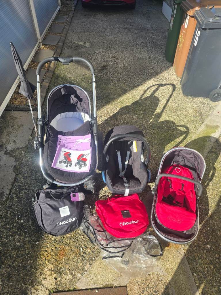 iCandy Strawberry Travel System with MaxiCosi Car Seat