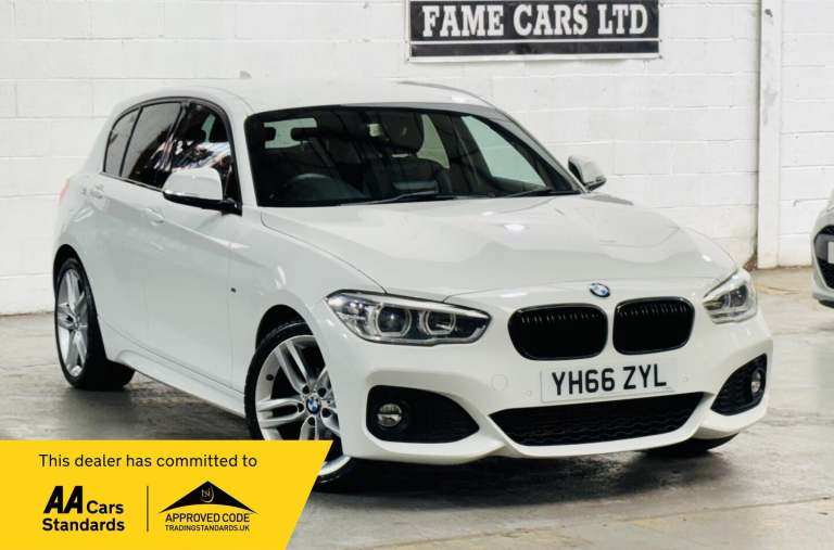 2016 BMW 1 Series 118d M Sport 5dr [Nav] Step Auto HATCHBACK DIESEL Automatic