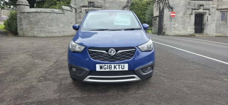 2018 Vauxhall Crossland X 1.6 Turbo D ecoTEC Tech Line Nav SUV Diesel Manual