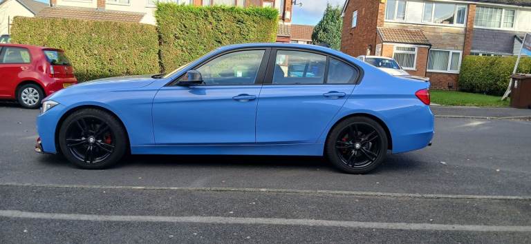 bmw 320d f30 manual in yas marina blue 